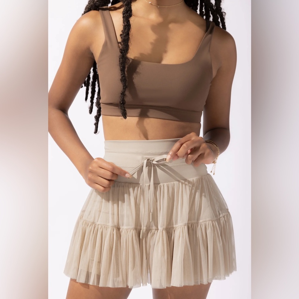 Popflex Pirouette Skort - Café au Lait XL